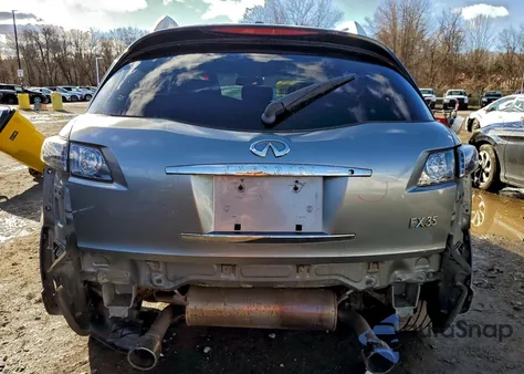 2006 Infiniti Fx35 из США, поврежденный, VIN JNRAS08W96X204531